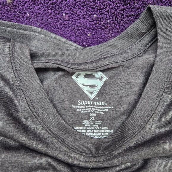 New~ Superman Dri-Fit Shirt - Picture 2 of 2